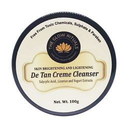 The Glow Rituals Skin Brightening & Lightening Detan Creme Cleanser - 100 gms-7