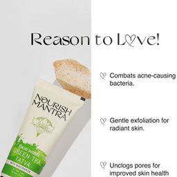 Nourish Mantra Set Of 2 Green Tea Tatva Face Wash with Niacinamide - 50ml Each image 2
