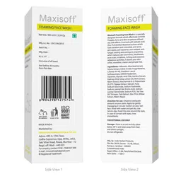Maxisoft Set Of 2 Anti Acne & Anti Pimple Foaming Face Wash - 100ml Each image 3