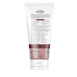 Globus naturals Set of 3 Refreshing Red Wine Face Wash with Vitamin E & Peach - 75 g each image 2