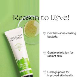 Nourish Mantra Set Of 2 Green Tea Tatva Face Wash with Niacinamide - 100ml Each image 2