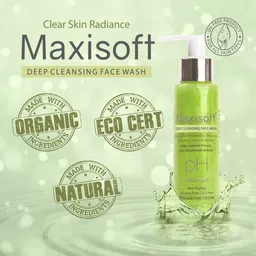 Maxisoft Set Of 2 Deep Cleansing Face Wash - 100ml Each image 4