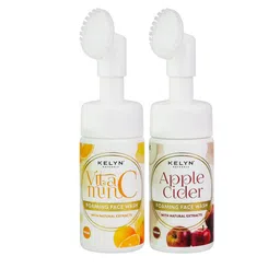 KELYN Set Of 2 Vitamin C & Apple Cider Face Wash 100ml Each image 2