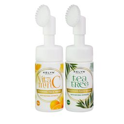 KELYN Set Of 2 Vitamin C & Tea Tree Face Wash 100ml Each image 3