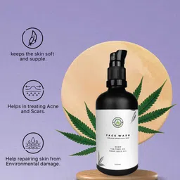 ananta hemp works Ananta Face Wash For Acne Pore & Oily Skin - 100 ml image 4