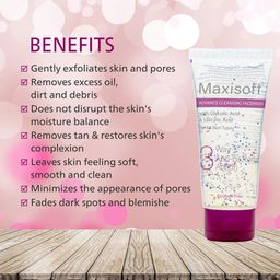 Maxisoft 3 Way Set Of 2 Anti Bacterial Action Face Wash - 100ml Each image 3