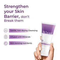 REBEAUT Barrier Therapy Face Wash For Refreshed & Nourished Skin - 100ml image 5