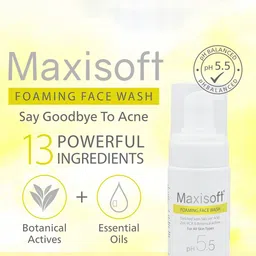 Maxisoft Set Of 3 Anti Acne & Anti Pimple Foaming Face Wash 100 ml Each image 5