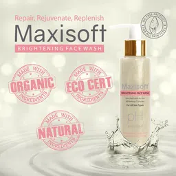 Maxisoft Set Of 3 Brightening Face Wash - 100ml Each image 3