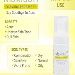 Maxisoft Set Of 2 Anti Acne & Anti Pimple Foaming Face Wash - 100ml Each image 2