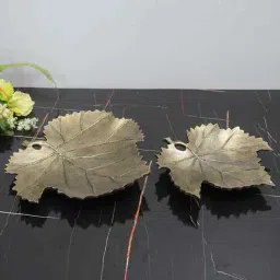 maison modern Gold Antique Maple Platter Set-picture-15