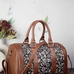 Anouk Floral Printed Oversized Structured Handheld Bag-10