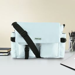 Fastrack Colourblocked Structured Sling Bag with Tasselled image 1