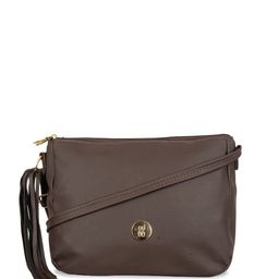 Baggit Lxe Kurama Hh Vogee Structured Sling Bag With Tasselled-5