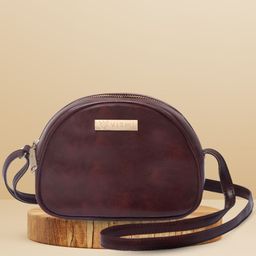 VISMIINTREND Vegan Leather Structured Sling Bag-image-18