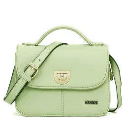 Exotic PU Structured Handheld Bag with Tasselled image 5