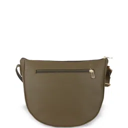 Baggit PU Half Moon Sling Bag with Tasselled image 3