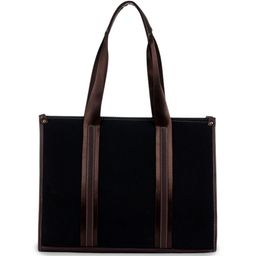 MINI WESST Oversized Structured Tote Bag With Pouch image 3
