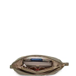 Baggit PU Half Moon Sling Bag with Tasselled image 5