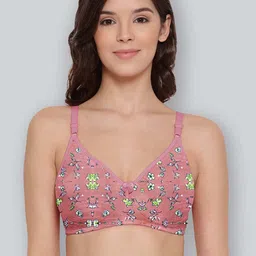 LYRA Floral Printed Medium Coverage All Day Comfort Cotton Everyday Bra-24