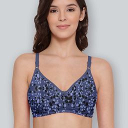 LYRA Geometric Printed Medium Coverage All Day Comfort Cotton Everyday Bra-33