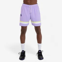 tarmak Men's/Women's Basketball Shorts SH 900 NBA Lakers - Purple-picture-23