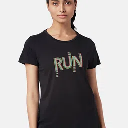 Ajile by Pantaloons Typography Printed Cotton Outdoor T-shirt-picture-30