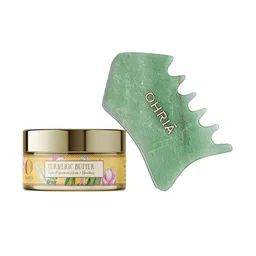 OHRIA AYURVEDA Anti Pigmentation Skin & Hair Growth Tool and Turmeric Butter 25gm-26