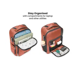 Assembly Jetson Rust Metro Mod Colourblocked Soft-Sided Roller Case - Up to 16 inch Laptop image 5