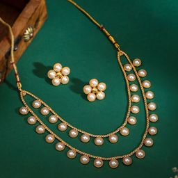 THE AAB STUDIO Gold-Plated Beaded Jewellery Set-43