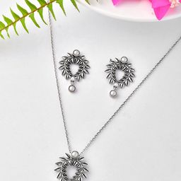 Voylla Silver-Plated Jewellery Set-40