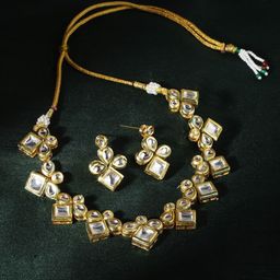 The Pari Gold-Plated Kundan-Studded Jewellery Set-image-73