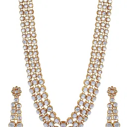 YouBella Gold-Plated Stone Studded Jewellery Set-picture-8