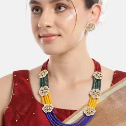 Anouk Gold-Plated Kundan Jewellery Set-image-84