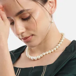Anouk Gold-Plated Pearls Jewellery Set-12