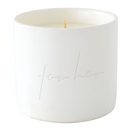 andMe White 1 pieces Jar Candle-52