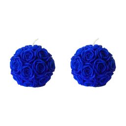 atorakushon Blue 2 Pieces Scented Spherical Pillar Candle-image-18