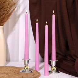 Parkash Candles Pink 4 Pieces Pillar Candles-39