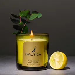 Nautica Green Premium Aroma Fragrance Jar Candle-46