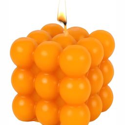 PROKART Orange 1 pieces Pillar Candle-28