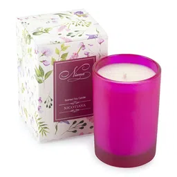 NIANA White & Pink 1 pieces Jar Candle-picture-36