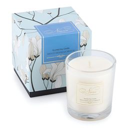 NIANA White & Blue 1 pieces Jar Candle-image-86