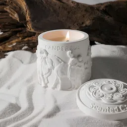 The Better Home White Reusable Ceramic White Tea Happy  Jar Candle-image-25