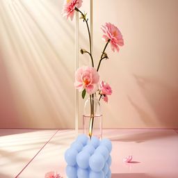 Lifaura Blue 1 pieces Pillar Candle-11