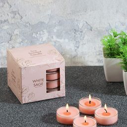 Parkash Candles Pink 16 Picees Scented Tealight Candles-image-29