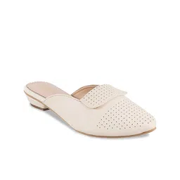 Metro Pointed Toe Block Mules image 4