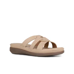 Inc 5 Women Open Toe Flatform Mules with Laser Cuts-13