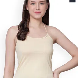 Aimly Pack Of 2 Cotton Halter-Neck Camisoles-image-96