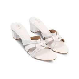Tresmode Colourblocked Block Mules-45