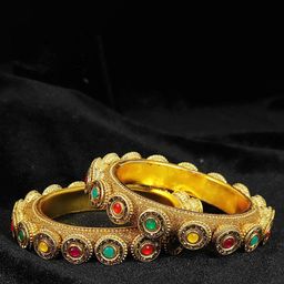 NMII Set Of 2 Crystal Studded Bangles-image-15